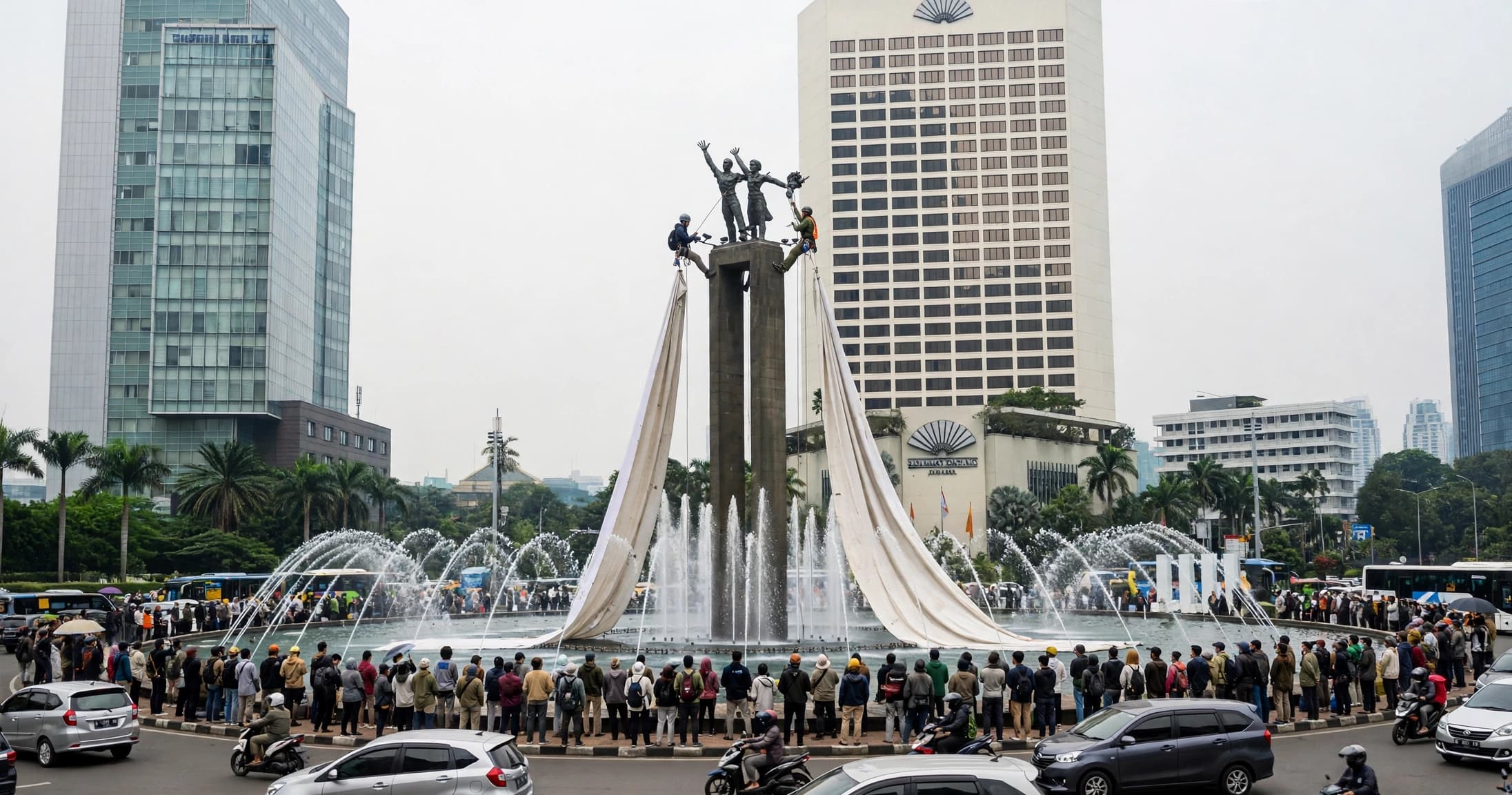 Dipulangkan Usai 8 Jam di Polda Metro Jaya, Greenpeace Tegaskan Perjuangan Belum Berakhir