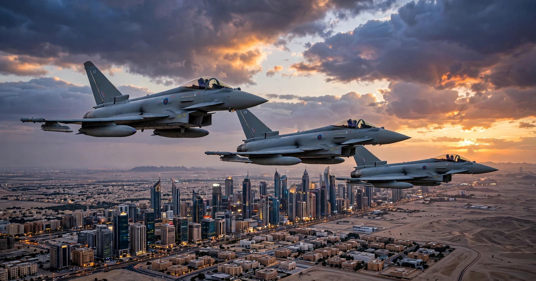 Inggris Kirim Jet Tempur Typhoon Lindungi Arab Saudi dari Serangan Houthi