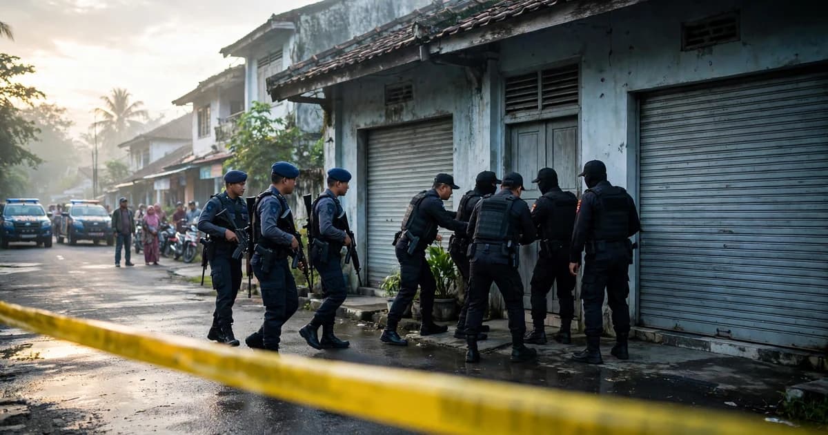 Geger! Lab Sabu Terbesar di Indonesia Dibongkar di Pidie, 1,1 Ton Disita dan 11 Orang Ditangkap