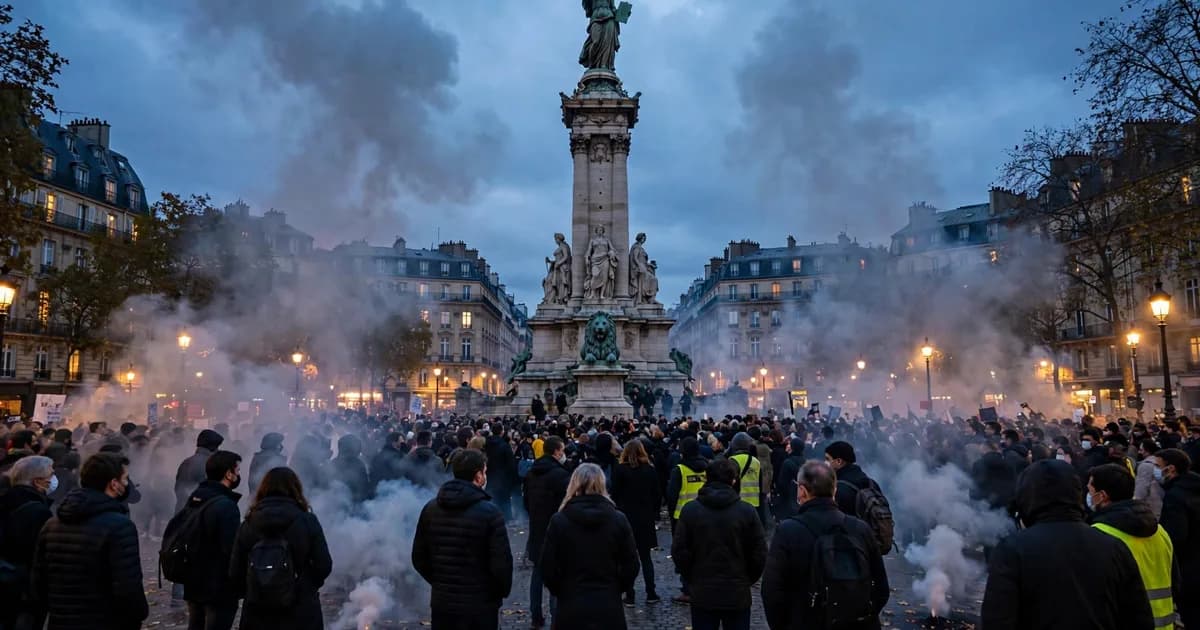 Demo Biaya Hidup di Perancis Ricuh, Toko-toko Paris Dijarah Massa