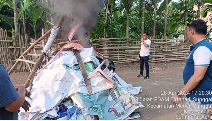 Warga Medan Murka, Tempat Judi dan Narkoba Dibakar