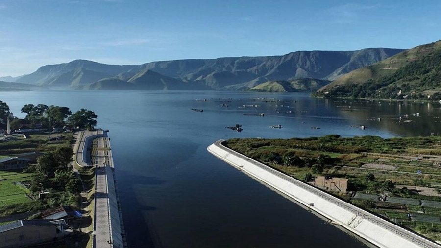 RI Bangun Jaringan IPAL Cegah Pencemaran Perairan Danau Toba