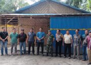 Polres Serdangbedagai Tutup dan Polisline Markas Judi di di Sungai Ular