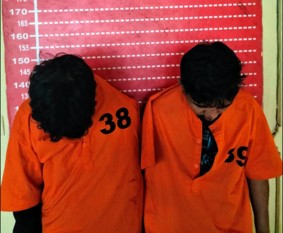 Polsek Firdaus Amankan Dua Anggota Geng Motor STN di Sergai