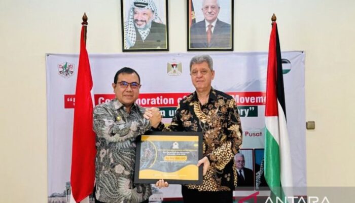 Peduli Palestina, Pemkab Aceh Barat salurkan bantuan Rp542 juta