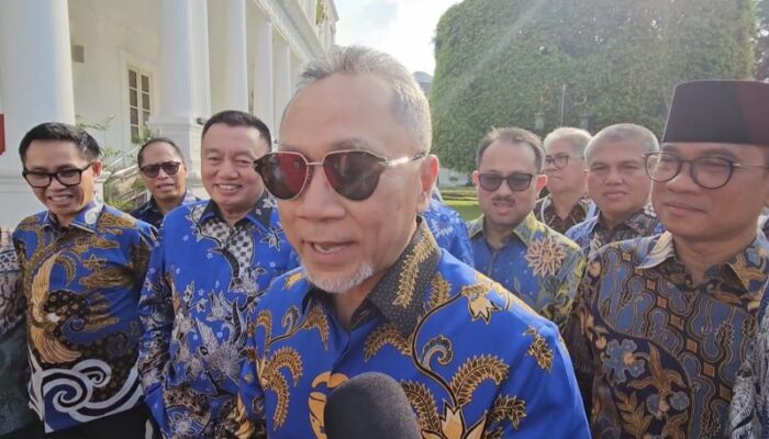 Rombongan PAN temui Jokowi ternyata bukan bahas kabinet