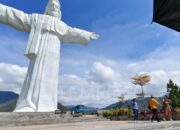 Jadi Tujuan Favorit, Patung Yesus Bukit Sibea-bea Jadi Simbol Perdamaian Agama