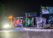 Kecelakaan Bus SMK Lingga Kencana Subang Sempat Teriak Allahu Akbar