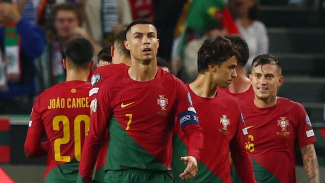 Girangnya Ronaldo Bela Timnas Poltugal di Euro 2024
