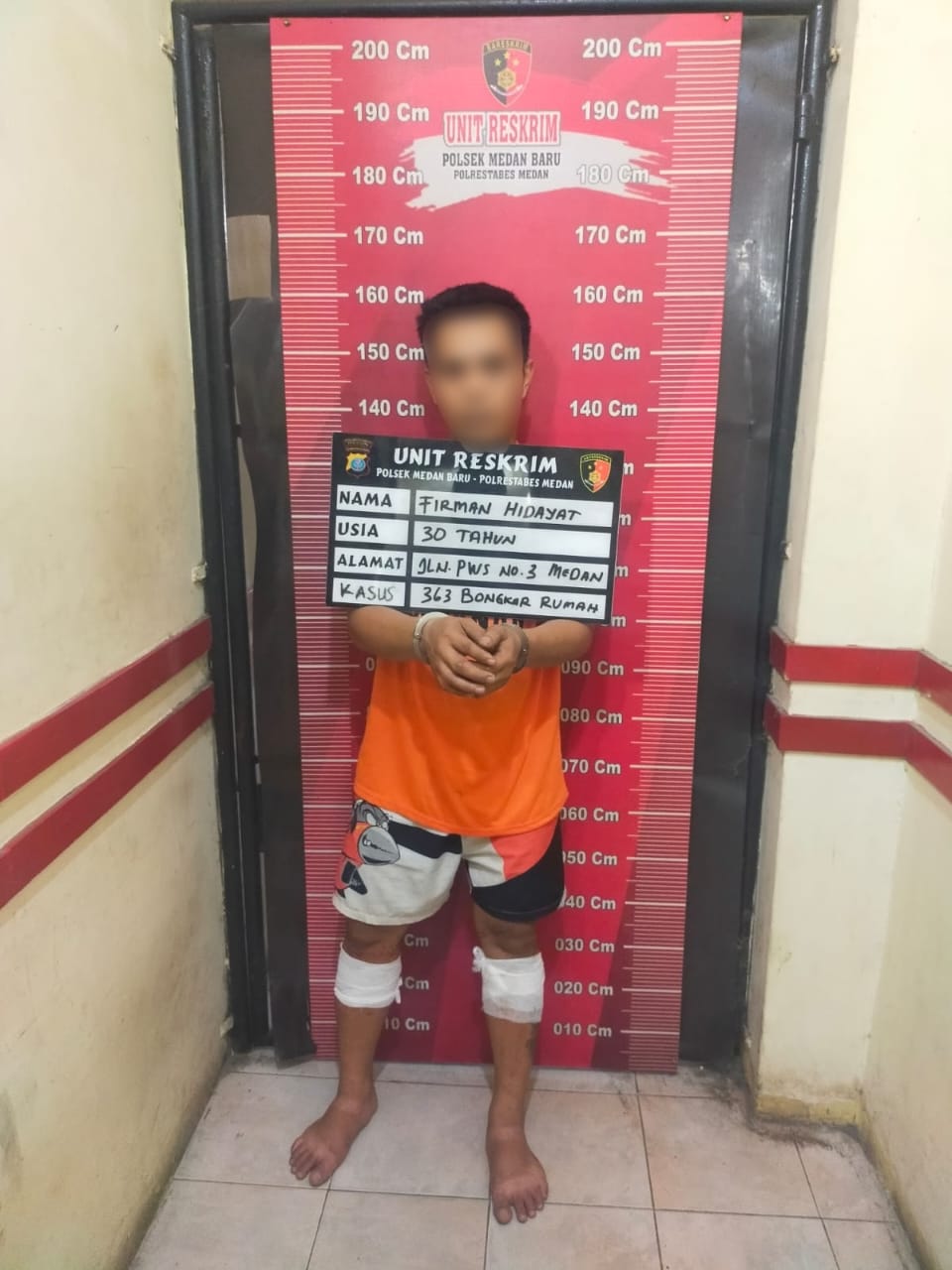 Pelaku Curat di Medan Ditembak, Terungkap Jual Hasil Curian untuk Narkoba
