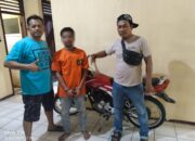 Polisi Tangkap Pelaku Pencurian Sepeda Motor di Warung Desa Pematang Terang