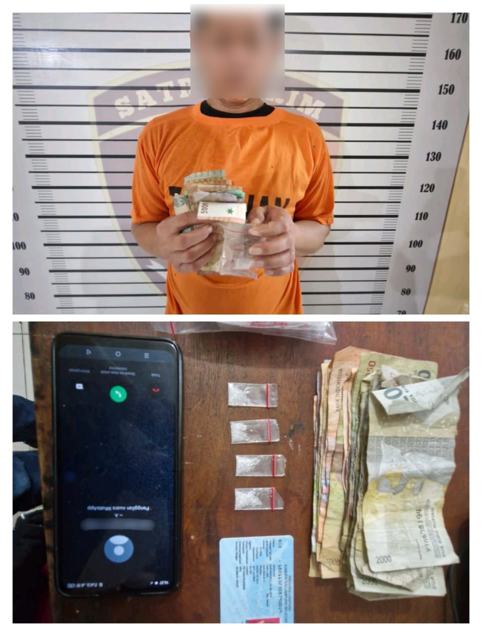 Polsek Pancur Batu Tangkap Pengedar Narkoba di Sibolangit