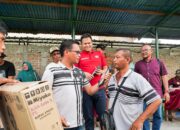 Wakil Bupati Sergai Serahkan Hadiah Lucky Draw, Pedagang dan Suporter Banjir Hadiah