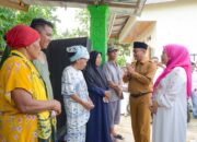 Bupati Sergai Kunjungi Korban Angin Puting Beliung di Desa Sungai Buaya