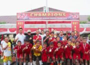 Tutup Turnamen Sepak Bola U12 Polres Sergai, Kapolres: Olahraga Jauhkan Generasi Muda Dari Narkoba