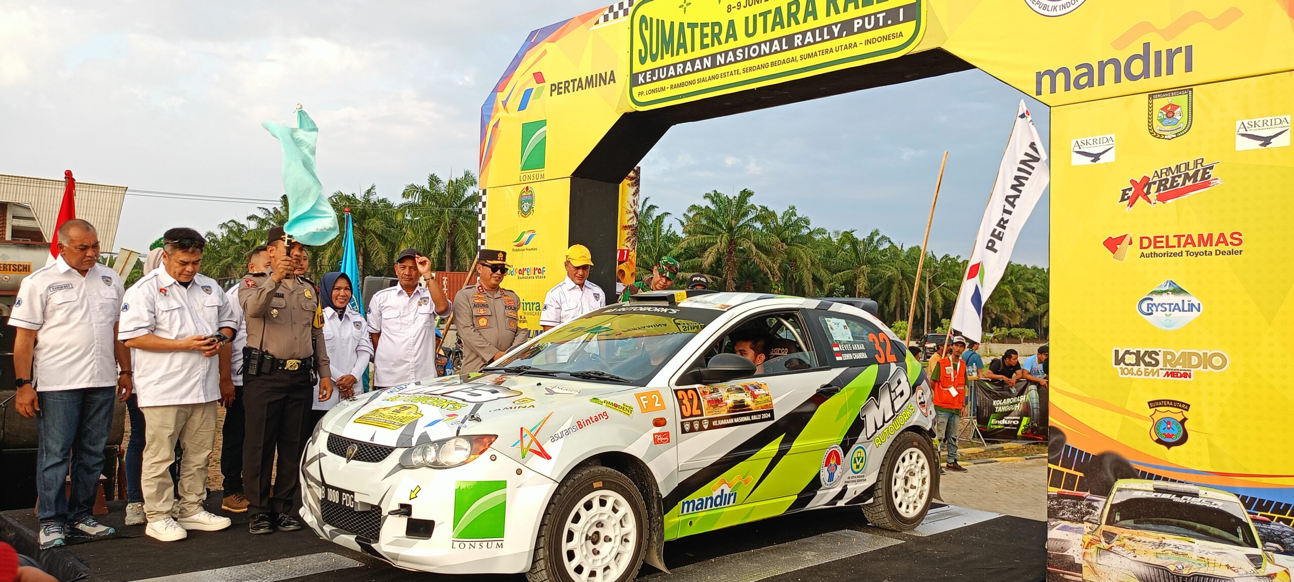 Kejurnas Rally Putaran I 2024 di Sumut Ajang Bergengsi dan Promosi Pariwisata