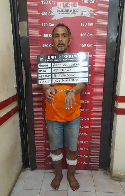 Pelaku Curanmor di Medan Ditembak Saat Kabur