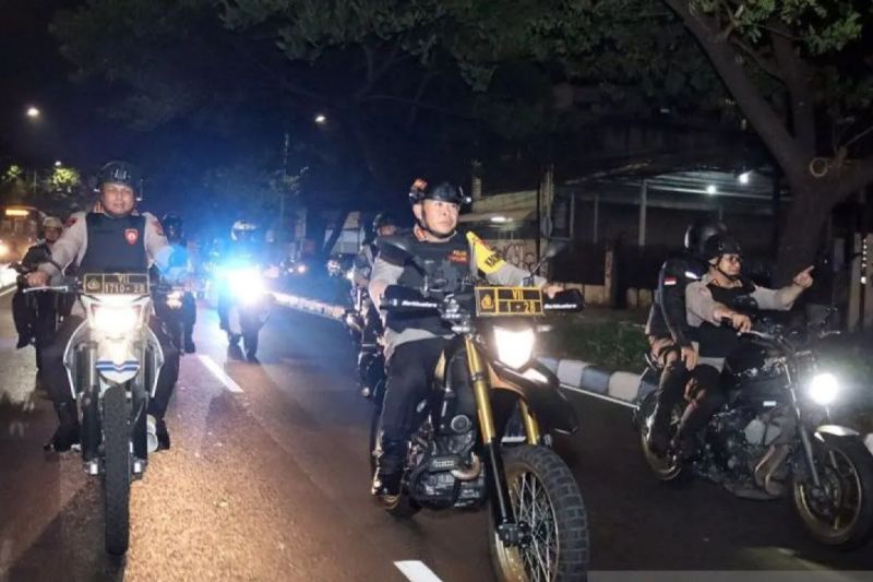 Kepolisian fokus patroli malam untuk cegah tawuran hingga KDRT di DKI
