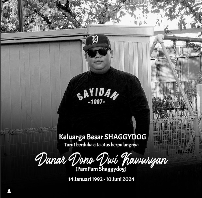 Dunia Musik Tanah Air Berduka, Pam Pam Shaggydong Meninggal Dunia