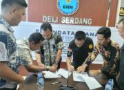 BNNK Deliserdang MOU Bidang Kemanusiaan Dengan YIHLP