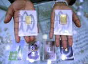 Harga emas Antam meroket Rp16.000 jadi Rp1,371 juta per gram