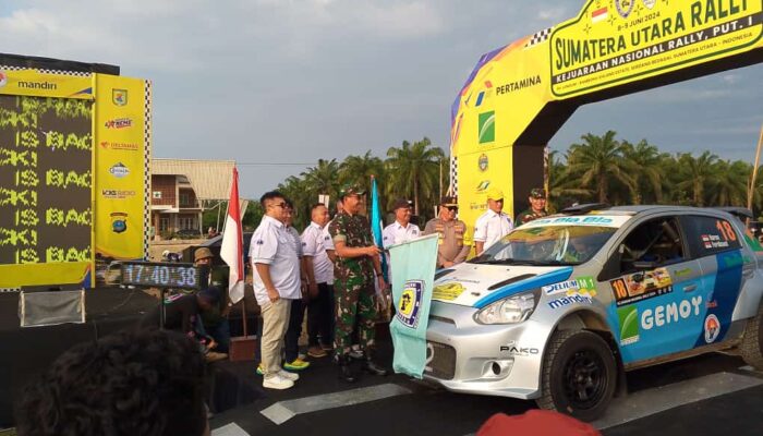 Kejurnas Rally Putaran I Sumut Digelar Di Sergai
