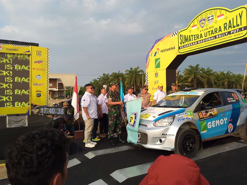 Kejurnas Rally Putaran I Sumut Digelar Di Sergai