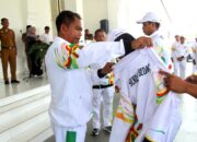 Bupati Sergai Lepas Kontingen ke POPPROVSU 2024