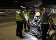 Polres Sergai Gelar Razia KRYD Kamtibmas, Tilang Knalpot Brong