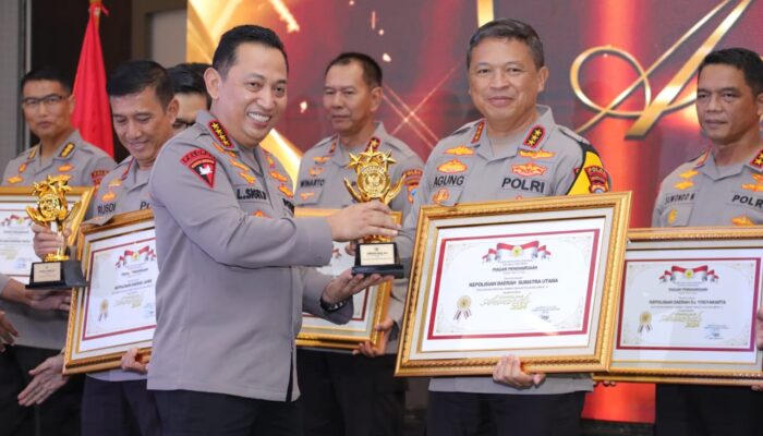 Polda Sumut Kembali Raih Penghargaan Terbaik Kompolnas Awards 2024