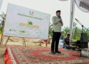 Wabup Sergai Resmikan Peletakan Batu Pertama Pembangunan Pesantren SYD