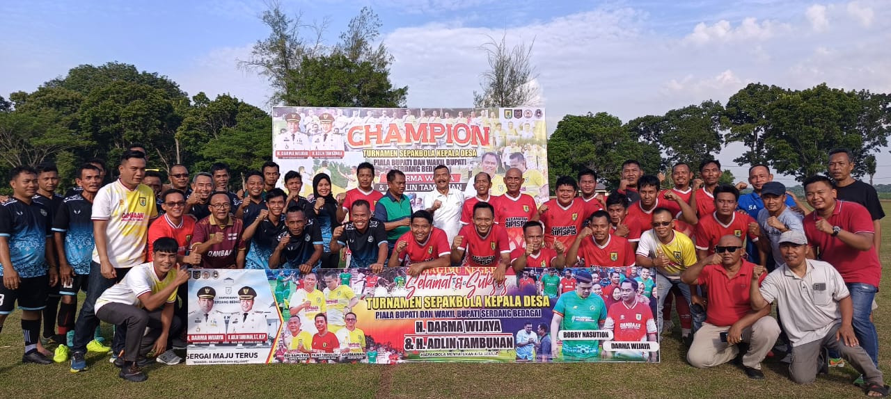 Sipispis Raih Juara Tiga, Kalahkan Dolok Masihul 3-1 Dilaga Final Sepakbola Kades