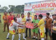 Kapolres Sergai Komitmen Dukung Olahraga Sepakbola