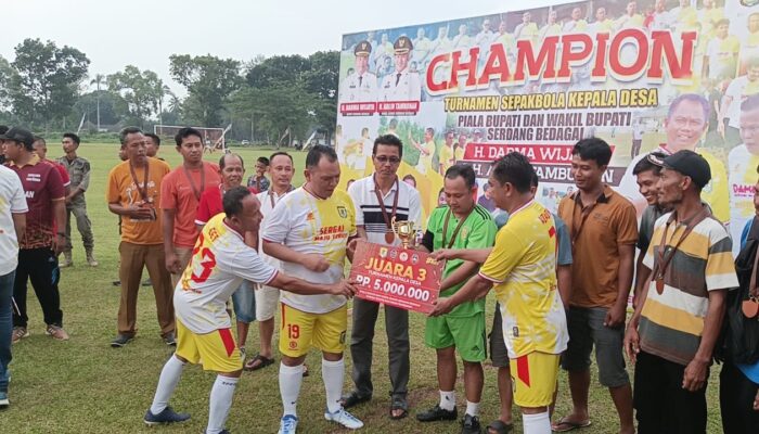 Kapolres Sergai Komitmen Dukung Olahraga Sepakbola