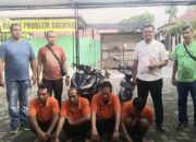 Polsek Perbaungan Tangkap Empat Tersangka Curanmor