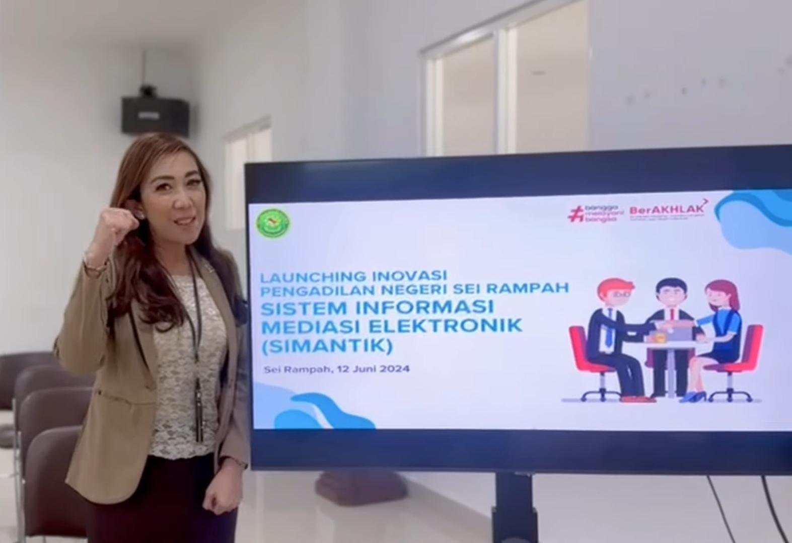 Pengadilan Negeri Serdang Bedagai Luncurkan Aplikasi SIMANTIK Untuk Permudah Mediasi
