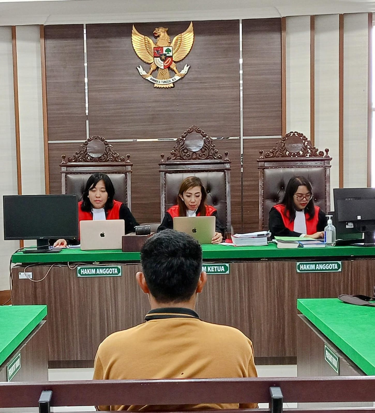 Kades Pasar Baru Dituntut 3 Tahun Penjara Atas Kasus Pemalsuan Tanda Tangan