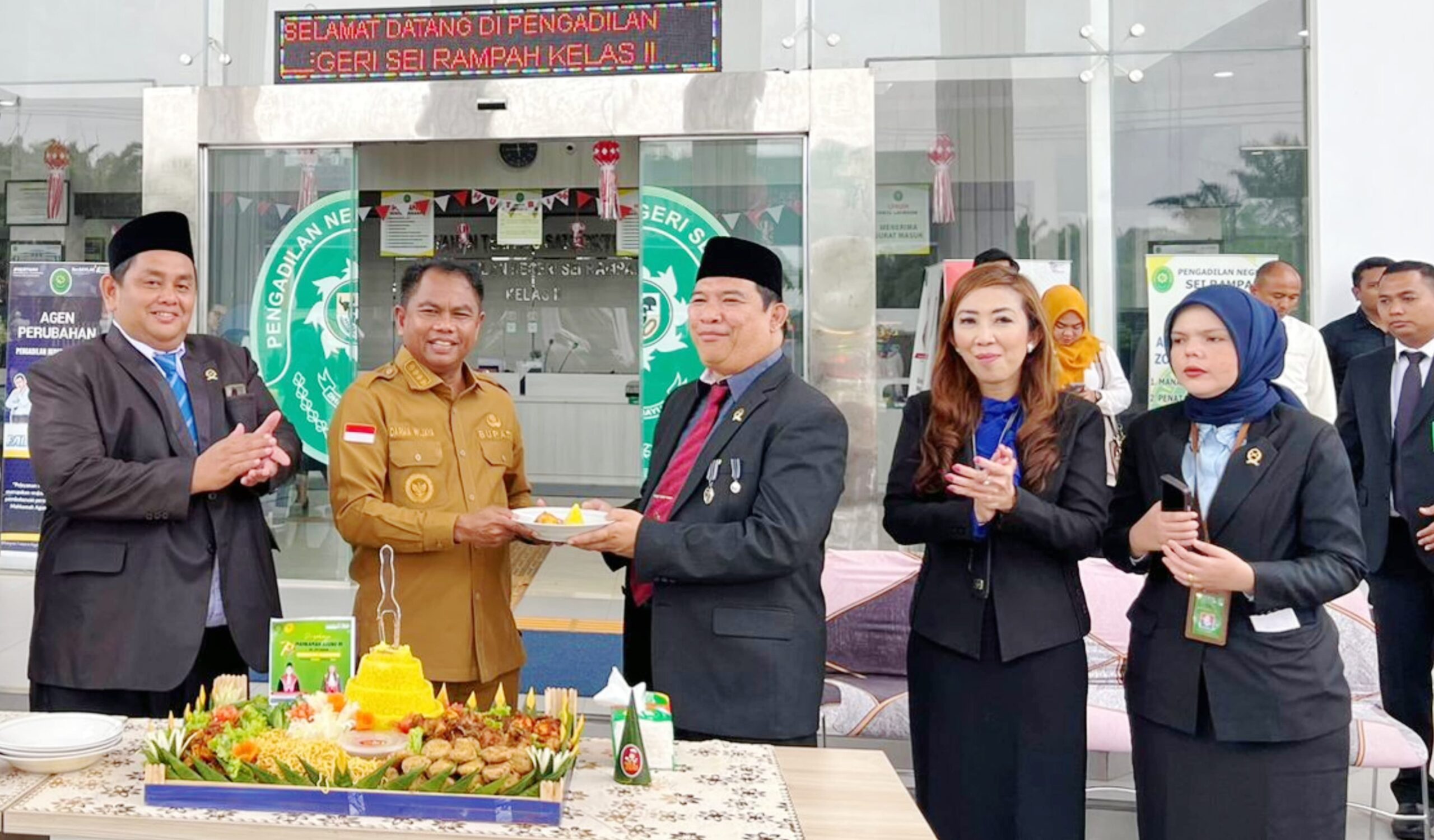 HUT MA ke-79, Komitmen PN Sei Rampah dalam Mewujudkan Keadilan Sebagai Pengadilan Terbaik Ke-3 Nasional