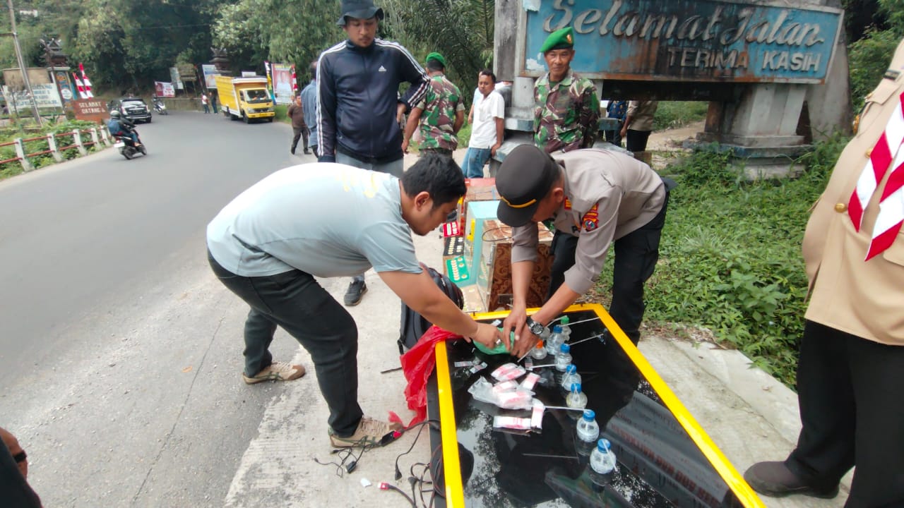 Tiga Titik Lokasi Judi dan Narkoba di Pancur Batu Digerebek