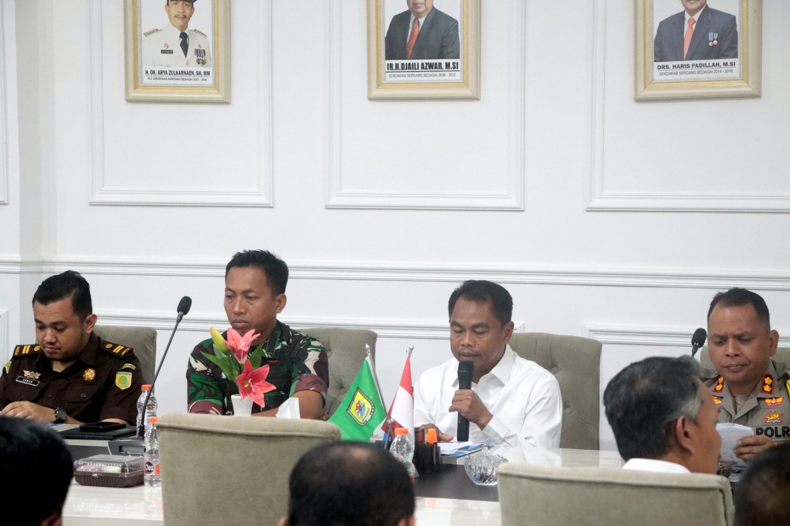 Sergai Rapat Forkopimda, Sinergikan Upaya Sukseskan Pilkada 2024