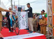 Lepas Balap Sepeda PON XXI, Wabub Sergai Dorong Atlet Sumut Raih Prestasi Gemilang