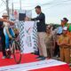 Lepas Balap Sepeda PON XXI, Wabub Sergai Dorong Atlet Sumut Raih Prestasi Gemilang