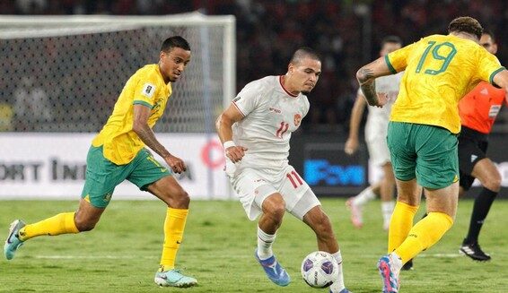 Indonesia Berada Diurutan 4 Group C Usai Imbang Lawan Australia