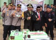 Sinergitas TNI-Polri Solid, Kapolres Simalungun Beri Kejutan di HUT TNI ke-79
