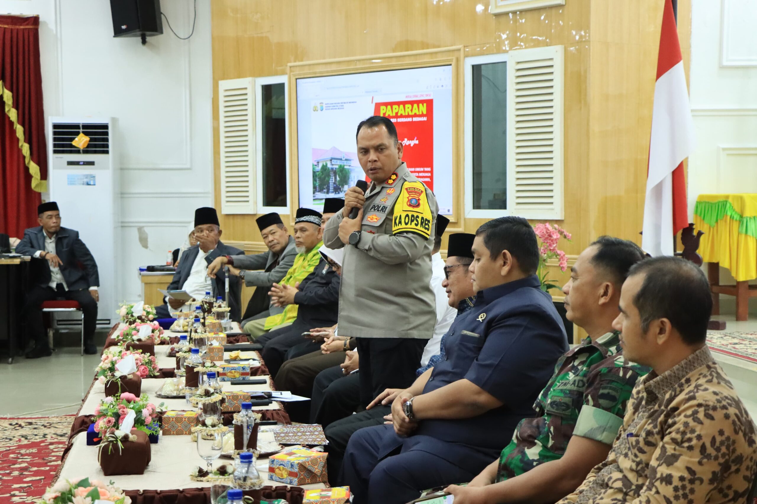 Kapolres Sergai Tegaskan Masyarakat Wajib Jaga Kedamaian Pemilu 2024