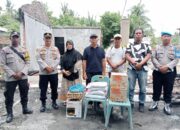 Polres Sergai Beri Bantuan Kemanusiaan untuk Korban Kebakaran