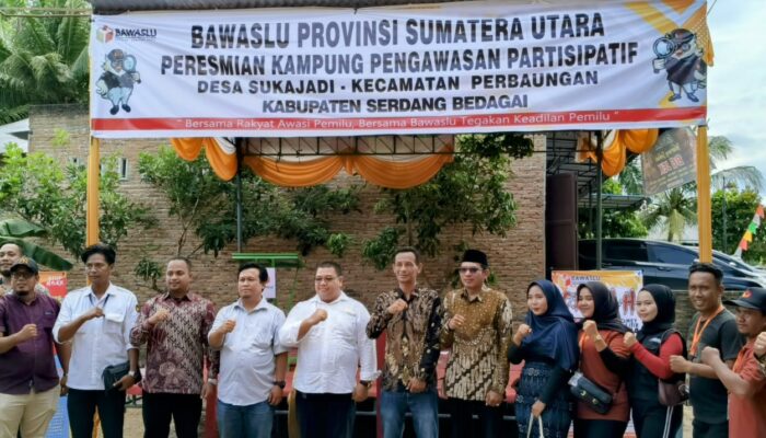 Ketua Bawaslu Sergai: Pengawasan Partisipatif, Libatkan Masyarakat Awasi Pemilu