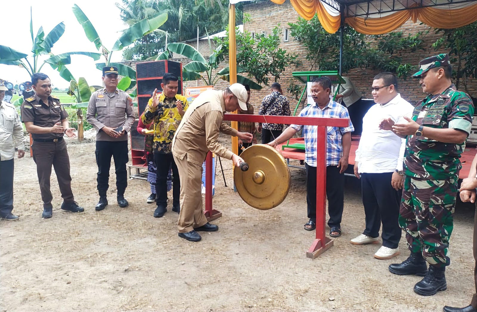 Inovasi Bawaslu Sumut Resmikan Kampung Pengawasan Partisipatif di Serdang Bedagai