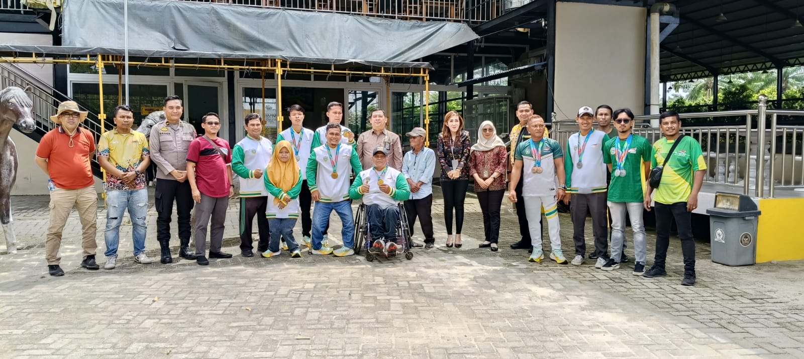 PN Sei Rampah Apresiasi Atlet NPCI Sergai Pembawa 10 Medali di Peparnas Solo
