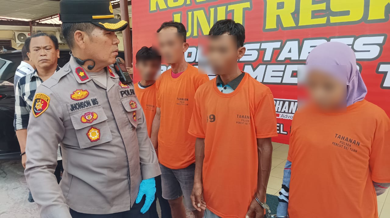 Cemburu Buta, Wanita Habisi Nyawa Selingkuhan Suami, Polisi Ringkus Empat Terduga Pelaku